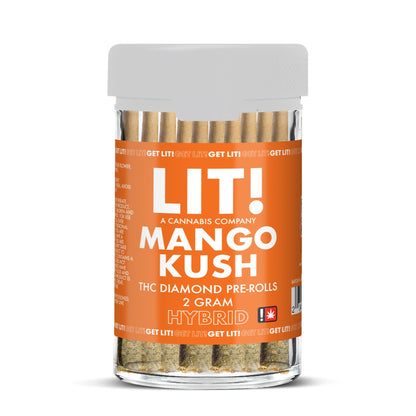 Lit! THC-A Liquid Diamonds Pre-Rolls - 10ct - hqdtechusa