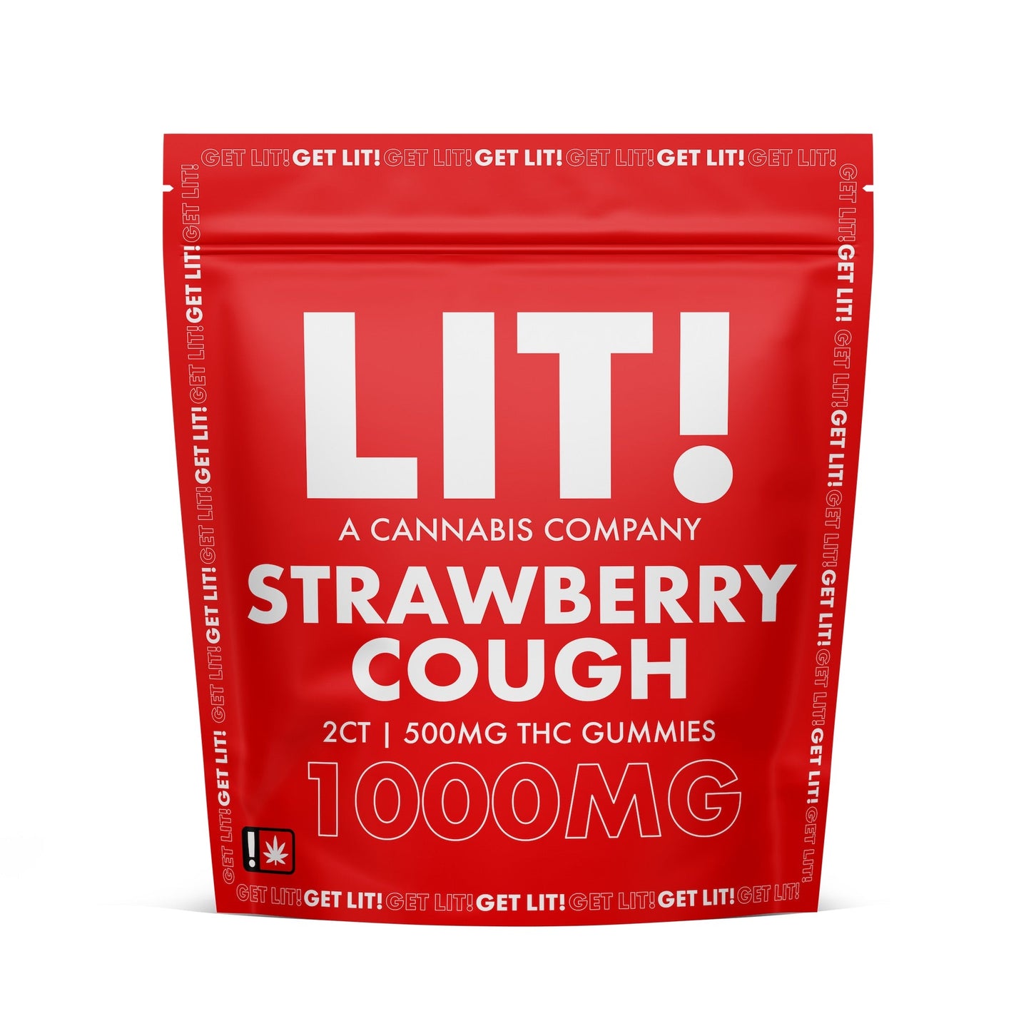 Lit! THC Gummies - 1000mg - hqdtechusa