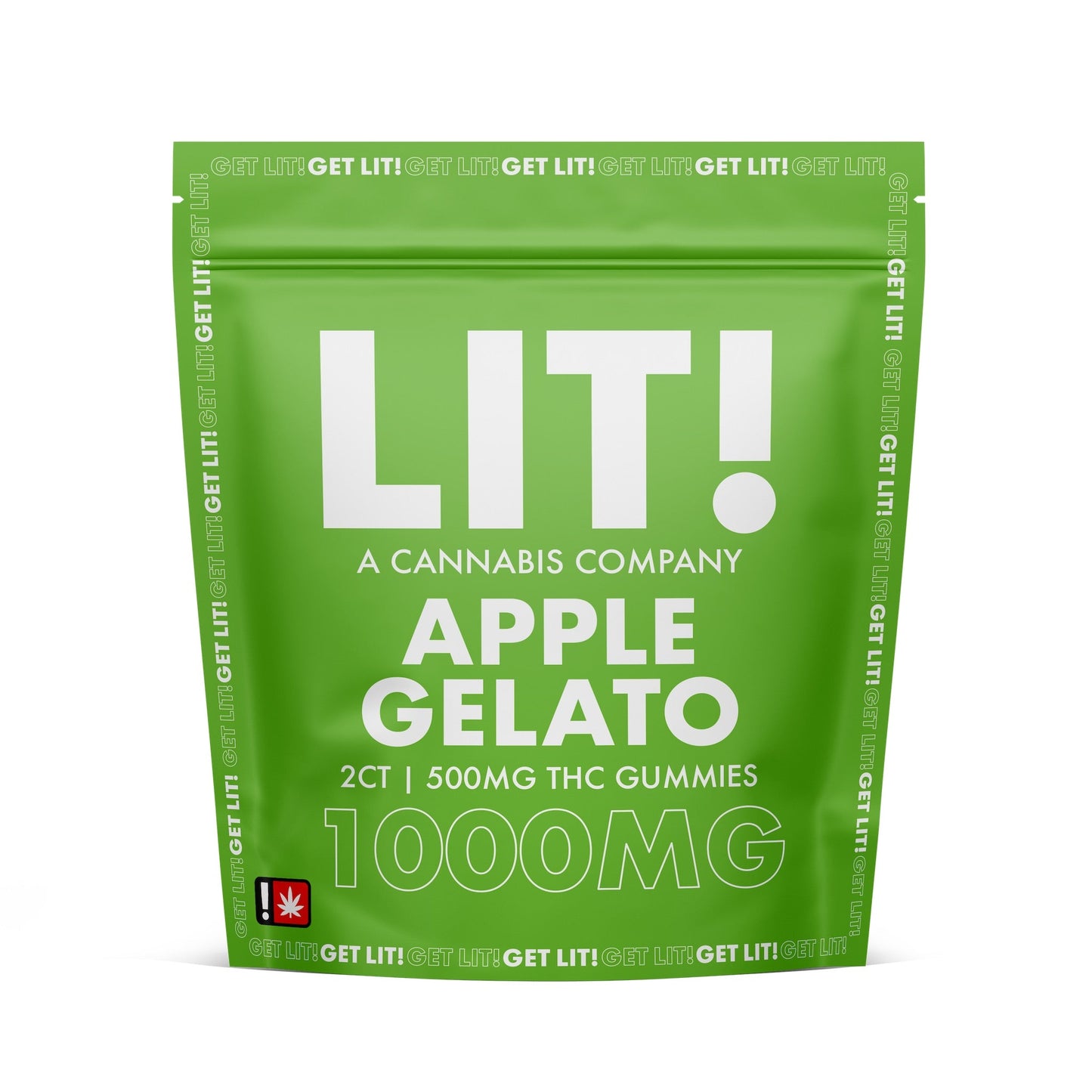 Lit! THC Gummies - 1000mg - hqdtechusa