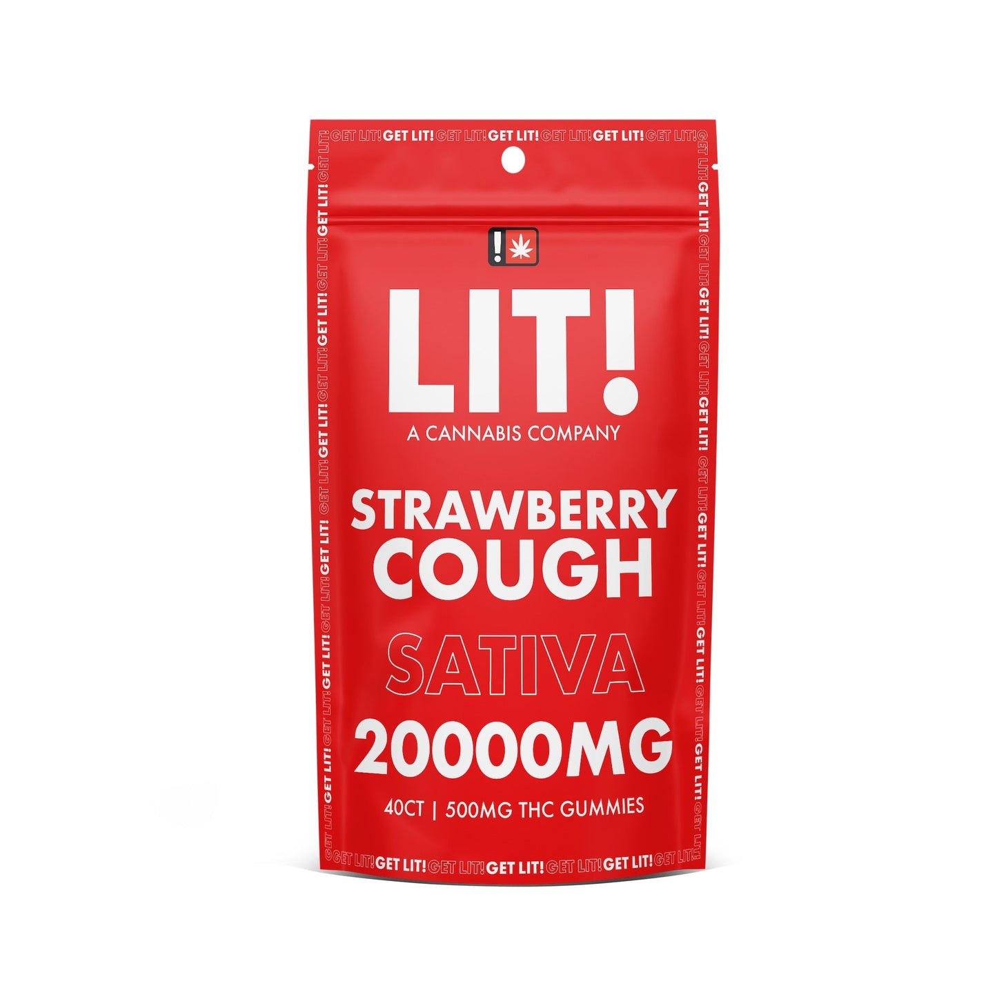 Lit! THC Gummies - 20,000mg - hqdtechusa