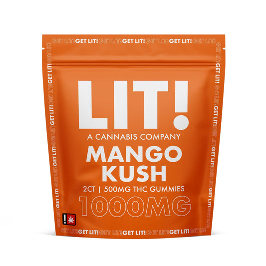 Lit! THC Gummies - 1000mg