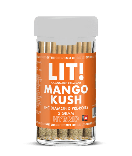 LIT THC Liquid Diamonds Pre-Rolls 2G (10ct) | Prerolls | HQD Tech USA