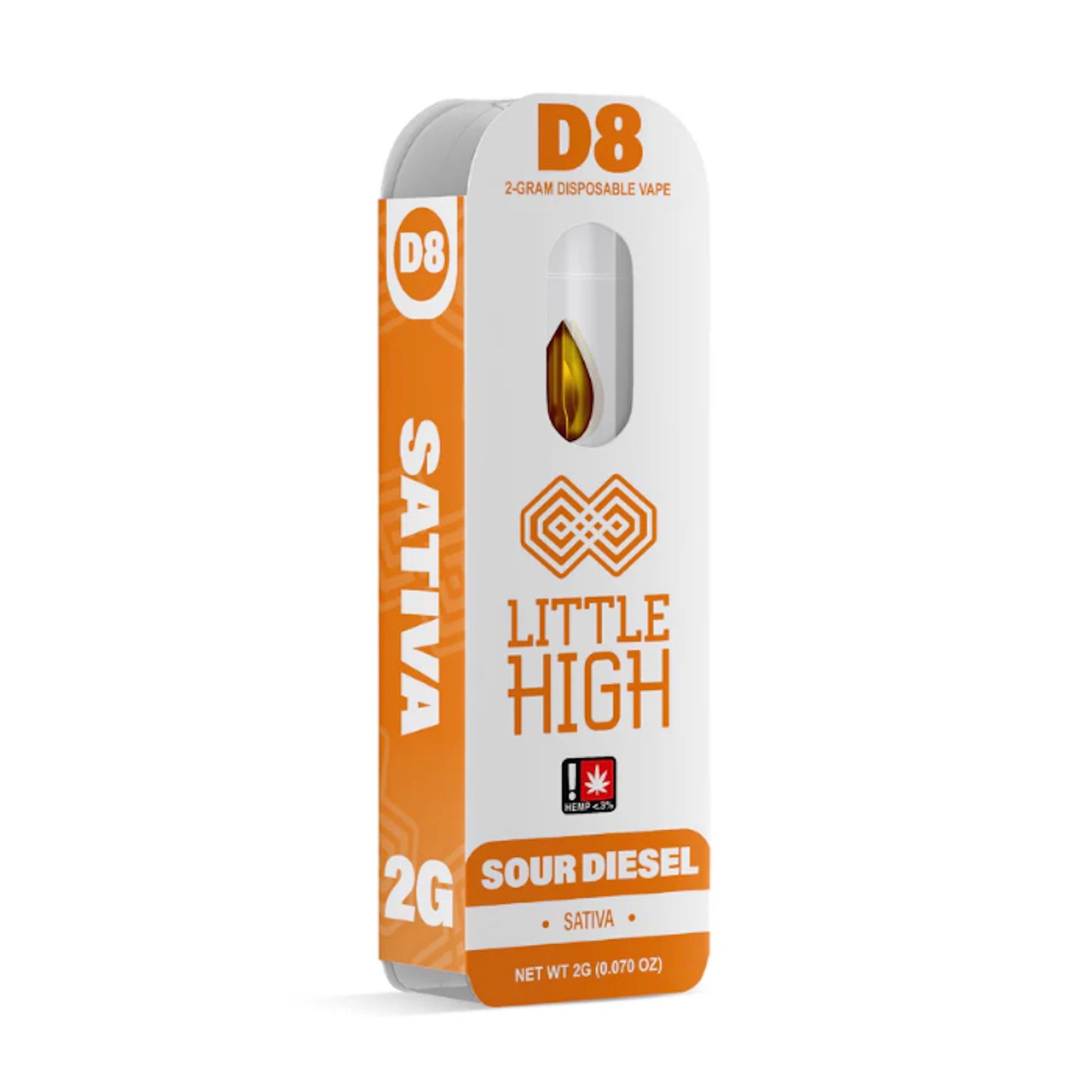 Little High Delta 8 Vaporizer - 2000mg - hqdtechusa