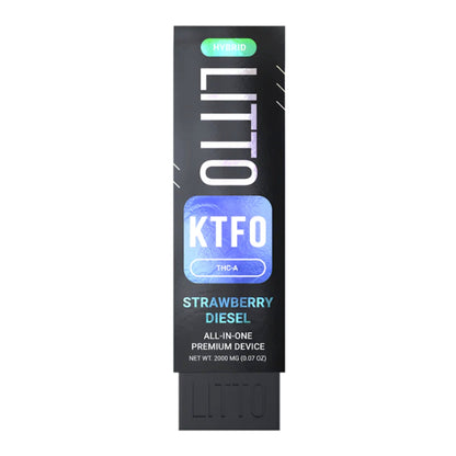 Litto KTFO THC-A Vaporizer - 2000mg - hqdtechusa