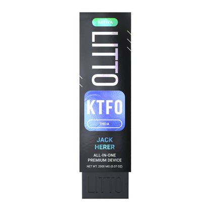 Litto KTFO THC-A Vaporizer - 2000mg - hqdtechusa