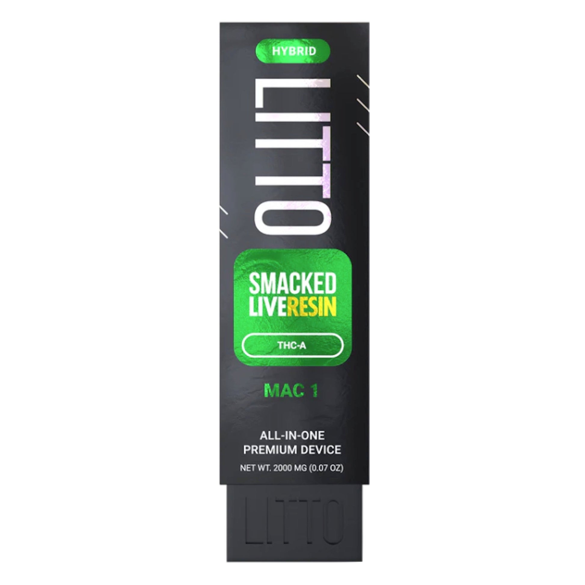 Litto Smacked Live Resin THC-A Vaporizer - 2000mg - hqdtechusa