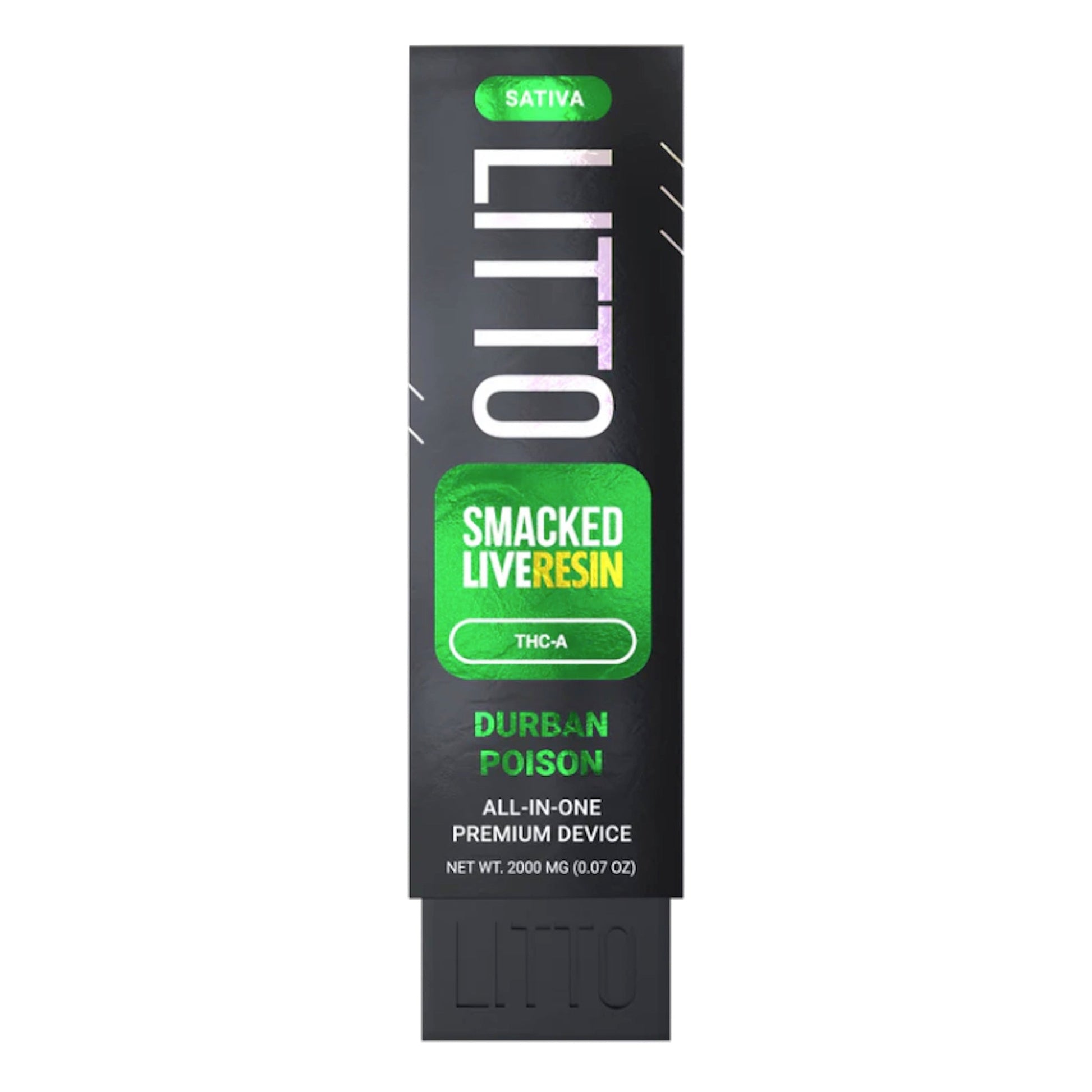 Litto Smacked Live Resin THC-A Vaporizer - 2000mg - hqdtechusa