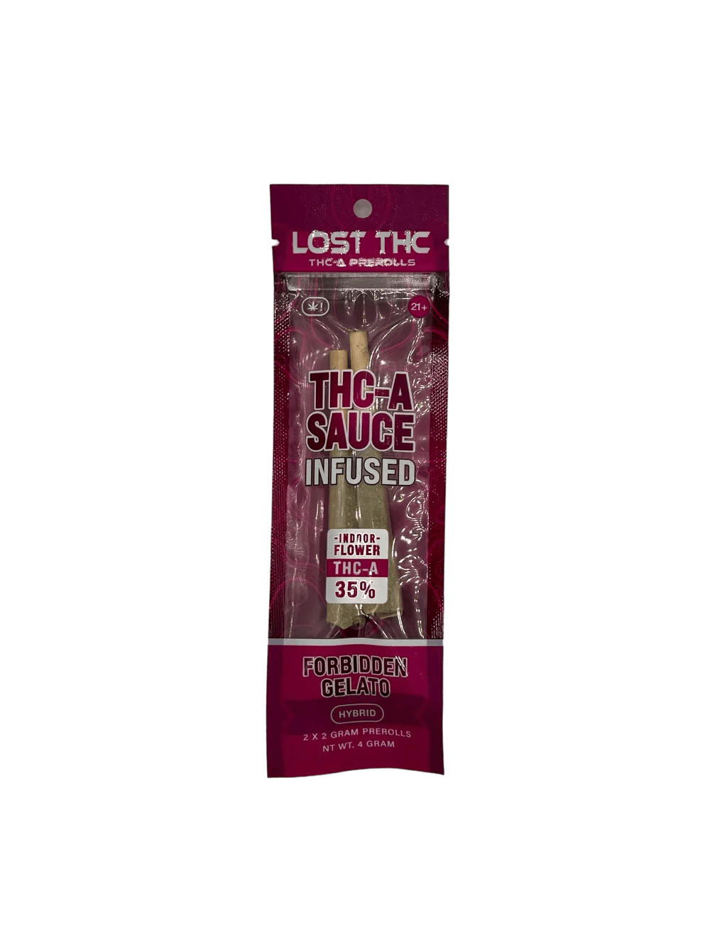 Lost THC THCA Pre-Rolls 4G | Prerolls | HQD Tech USA