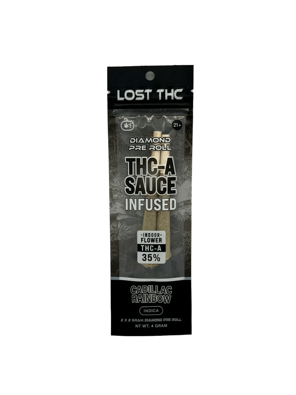 Lost THC THCA Pre-Rolls 4G | Prerolls | HQD Tech USA