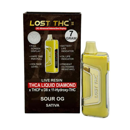 THCA Diamond ７G Lost THC V3 THCa Liquid Diamonds Live Resin 7G Disposable