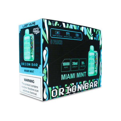 Lost Vape Orion Bar 10000 (5-Pack) | Disposable Vapes | HQD Tech USA