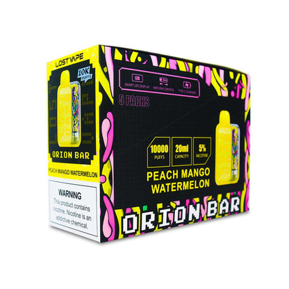 Lost Vape Orion Bar 10000 (5-Pack) | Disposable Vapes | HQD Tech USA