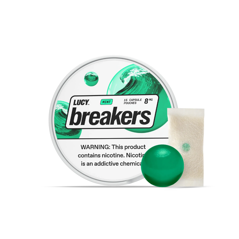 Lucy Breakers Nicotine Pouches 8mg - Mint
