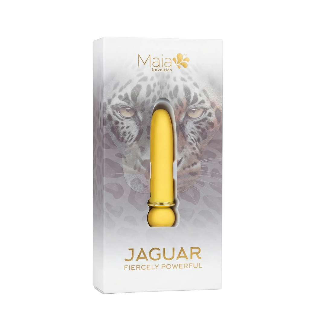 Maia Jaguar Fiercely Powerful Bullet Vibrator - Yellow