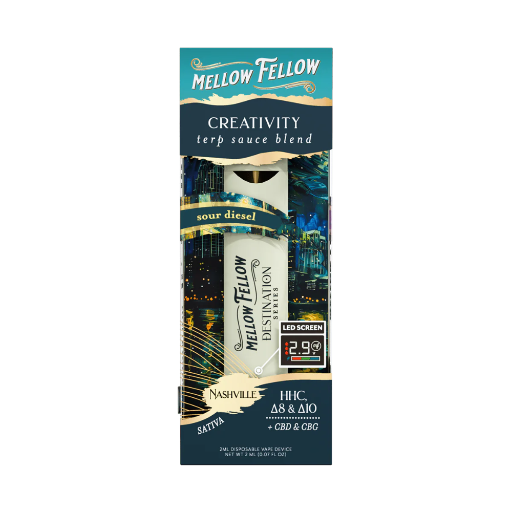 Mellow Fellow Destination Series Terp Sauce Blend 2mL - Sour Diesel