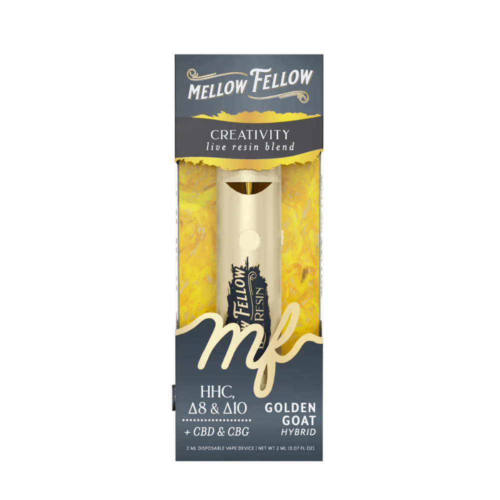 Mellow Fellow Live Resin Blend 2mL - Golden Goat