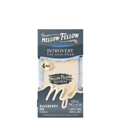 Mellow Fellow Live Resin Blend 4ML - Blueberry OG