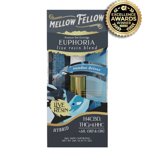 Mellow Fellow Live Resin Sundae Driver Cartridge - 2000mg