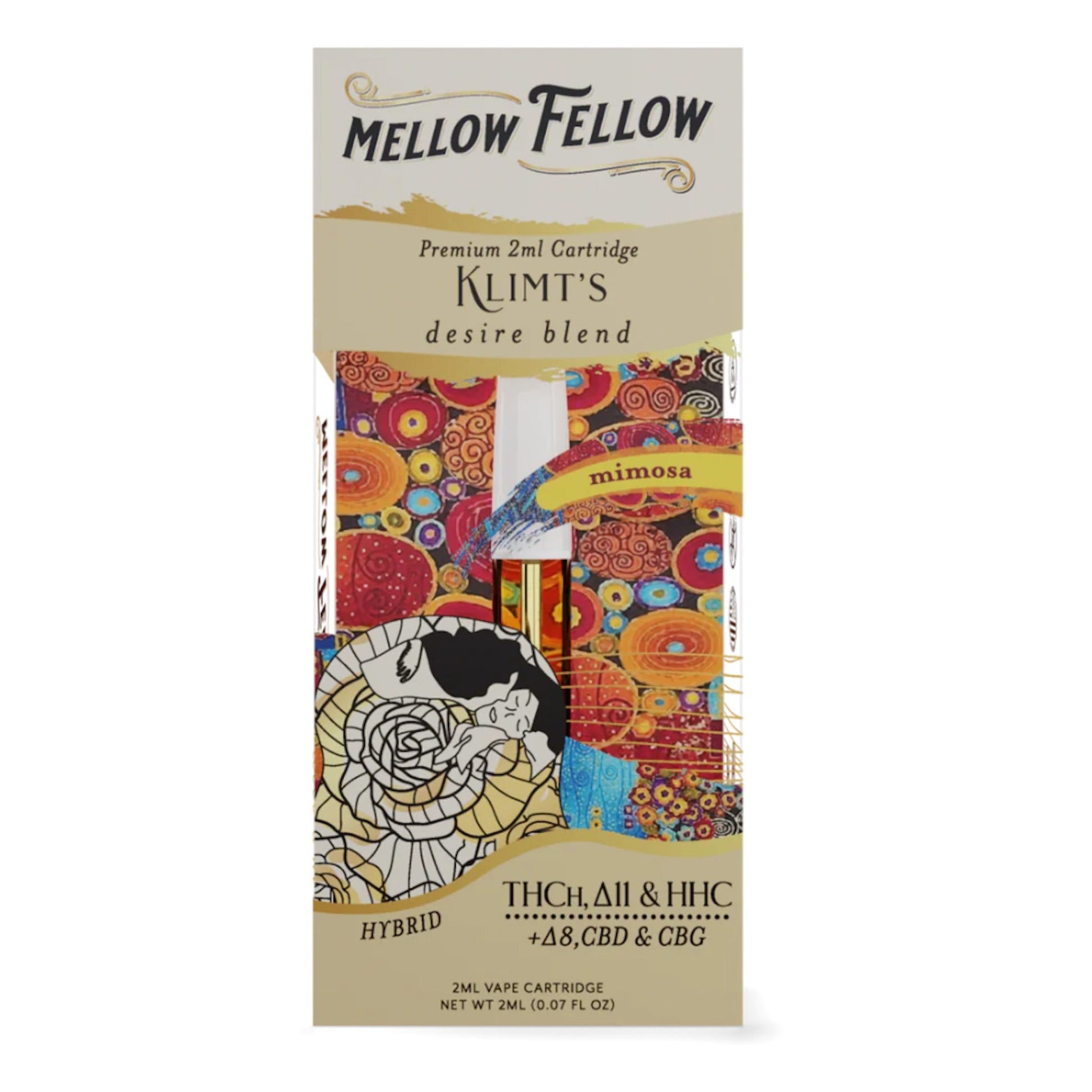 Mellow Fellow Premium Blend Mimosa Cartridge - 2000mg - hqdtechusa