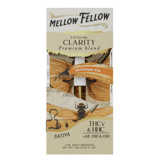 Mellow Fellow Premium Blend Serious Six Cartridge - 2000mg - hqdtechusa