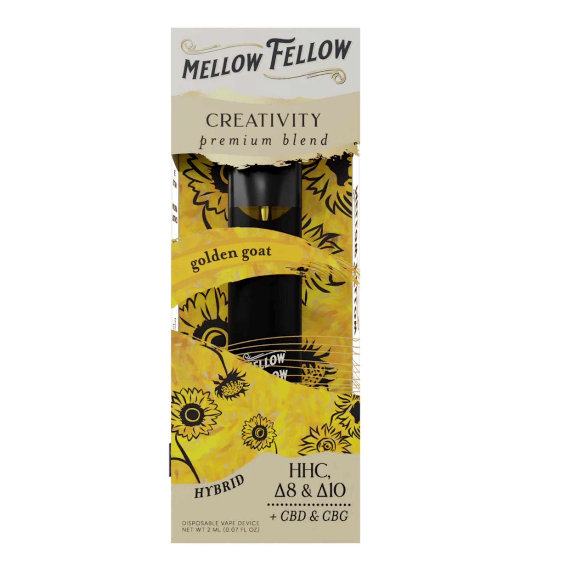 Mellow Fellow Premium Blend Vaporizer - 2000mg - hqdtechusa