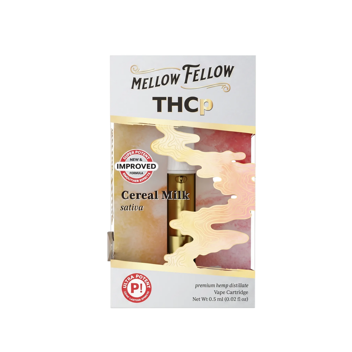 Mellow Fellow THCP Vape Cartridge 0.5ml - Cereal Milk