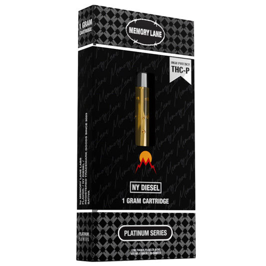 Memory Lane NY Diesel THC-P Blend Cartridge - 1000mg - hqdtechusa