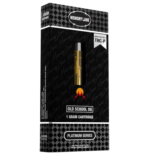 Memory Lane Old School OG THC-P Blend Cartridge - 1000mg - hqdtechusa