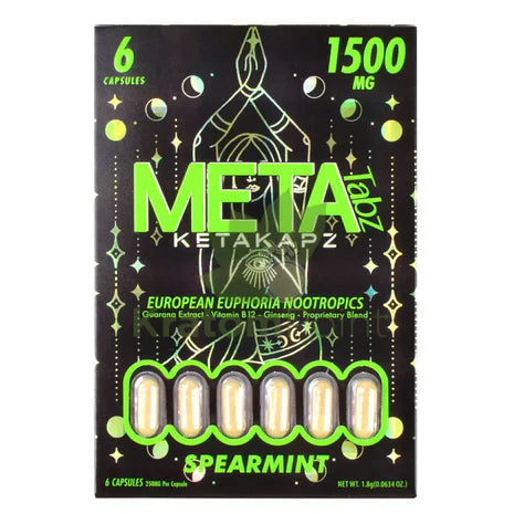 Meta European Euphoria Nootropics 15000MG (6Ct)