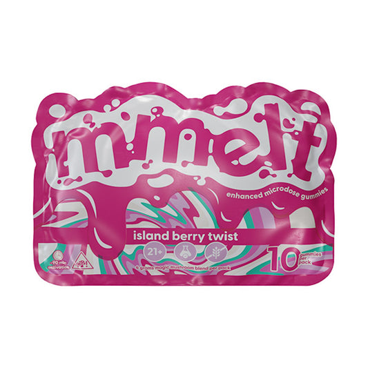 Mmelt Mushroom Island Berry Twist Gummies - 6000mg - hqdtechusa