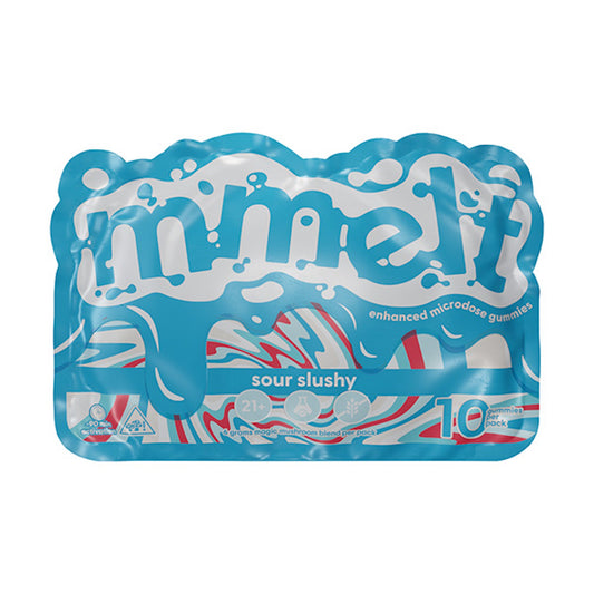 Mmelt Mushroom Sour Slushy Gummies - 6000mg - hqdtechusa