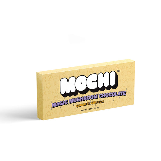 Mochi Magic Mushroom Caramel Crunch Chocolate - hqdtechusa