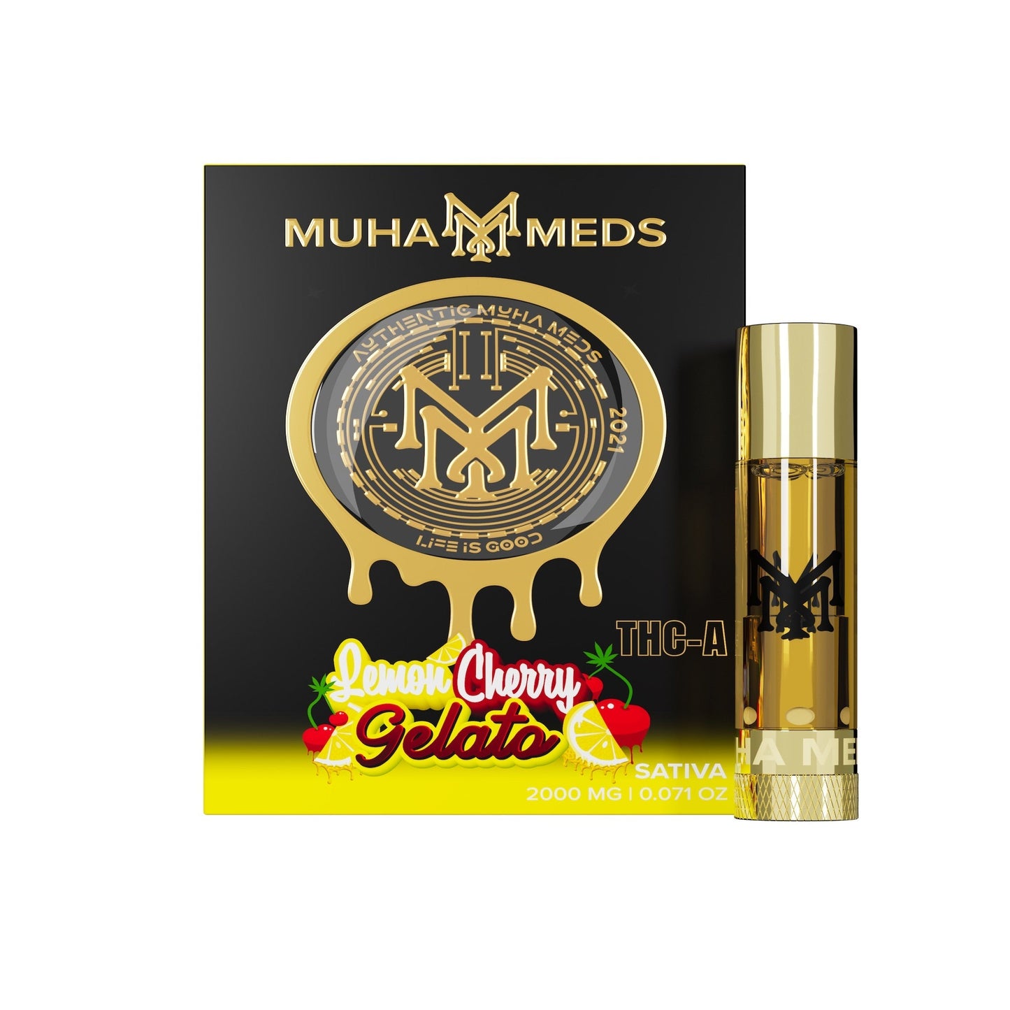 Muha Meds THC-A Cartridge - 2000mg