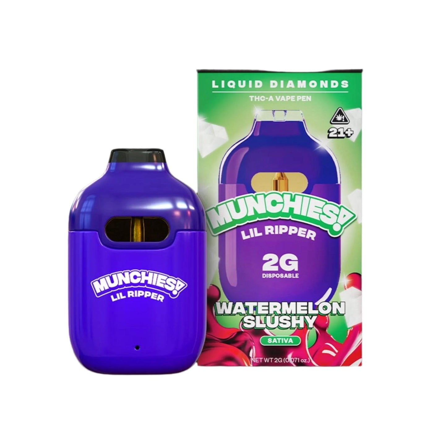 Munchies Lil Ripper THC-A Vaporizer - 2000mg - hqdtechusa