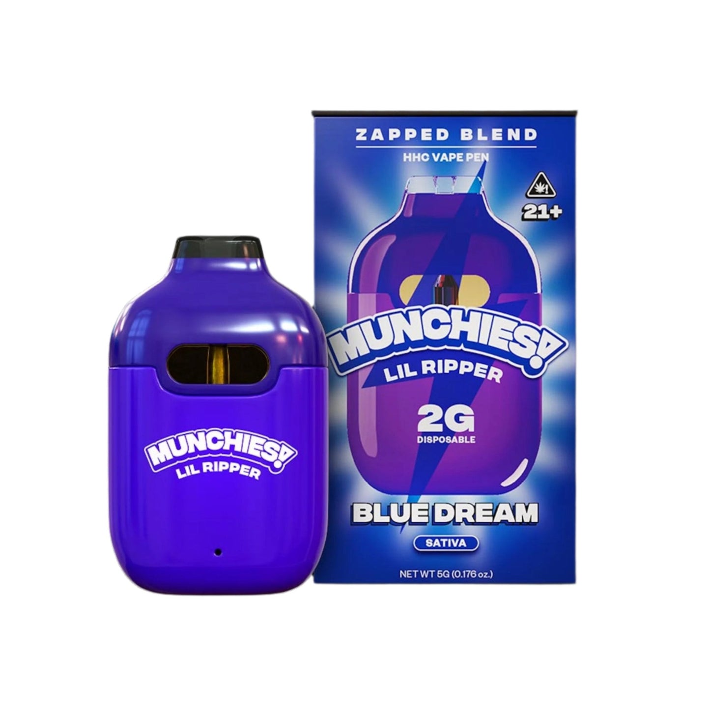 Munchies Lil Ripper Zapped HHC Vaporizer - 2000mg