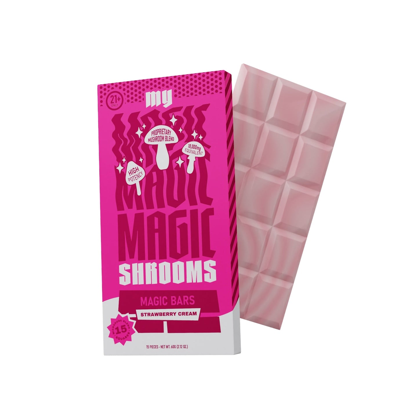 My Magic Shroom Strawberry Cream Bar - hqdtechusa