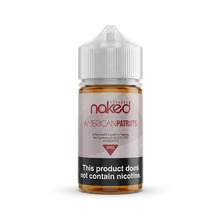 Naked 100 American Patriots E-Liquid 0mg 60ml