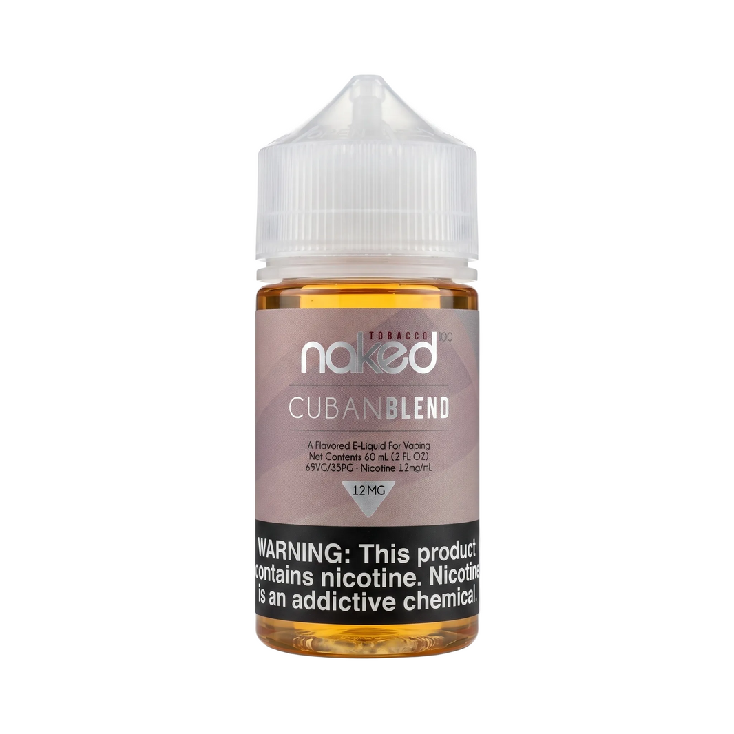 Naked 100 E-Liquid 12mg - Cuban Blend