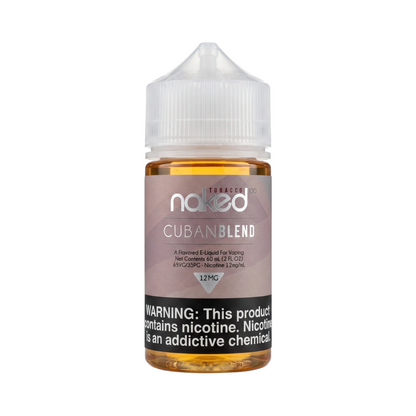 Naked 100 E-Liquid 12mg - Cuban Blend