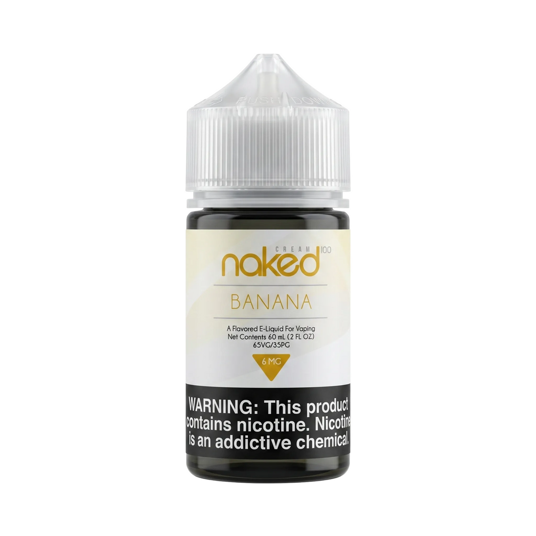 Naked 100 Premium E-Liquid 6mg - Banana