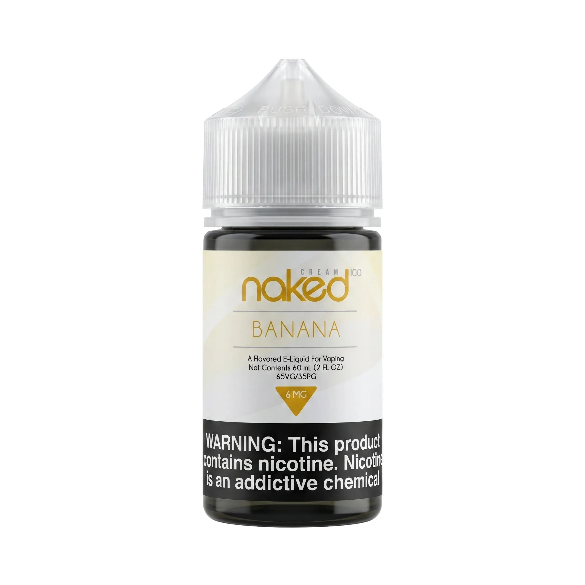 Naked 100 Premium E-Liquid 6mg - Banana