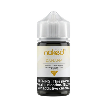 Naked 100 Premium E-Liquid 6mg - Banana
