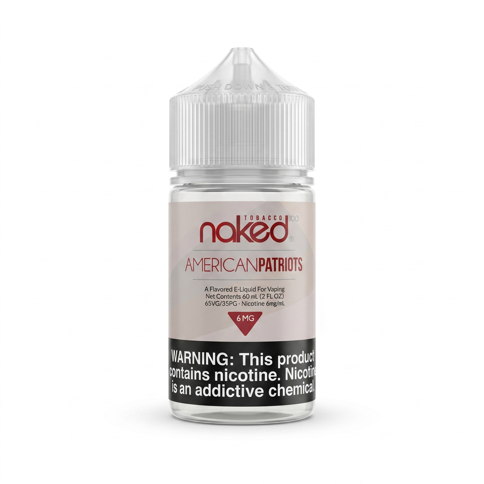 Naked 100 Premium E-Liquid 6mg - Lava Flow Ice
