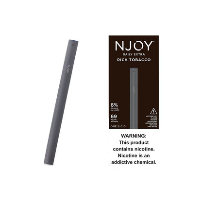 NJOY DAILY Extra Rich Tobacco (6.0%)