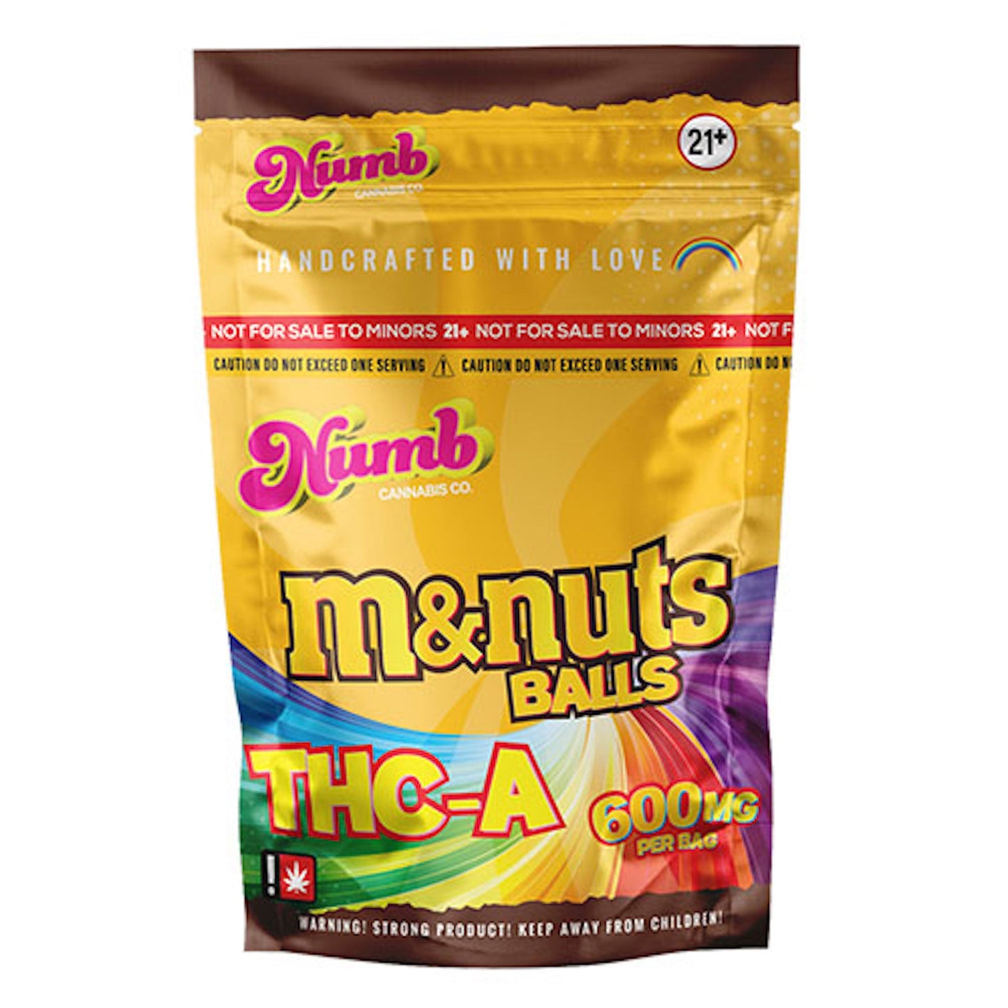 Numb MnNuts THC-A Candies - 600mg - hqdtechusa