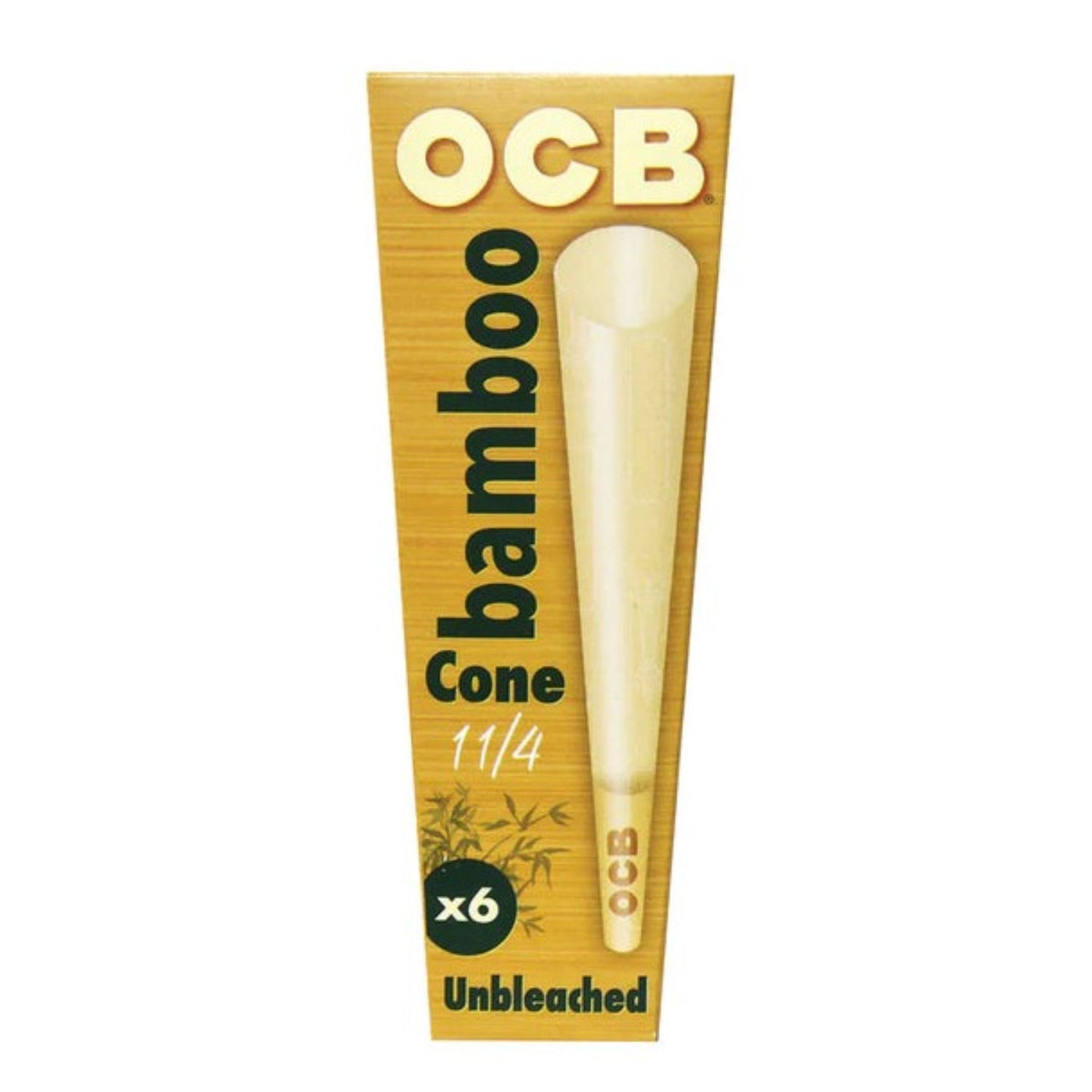 OCB Unbleached Bamboo Cones