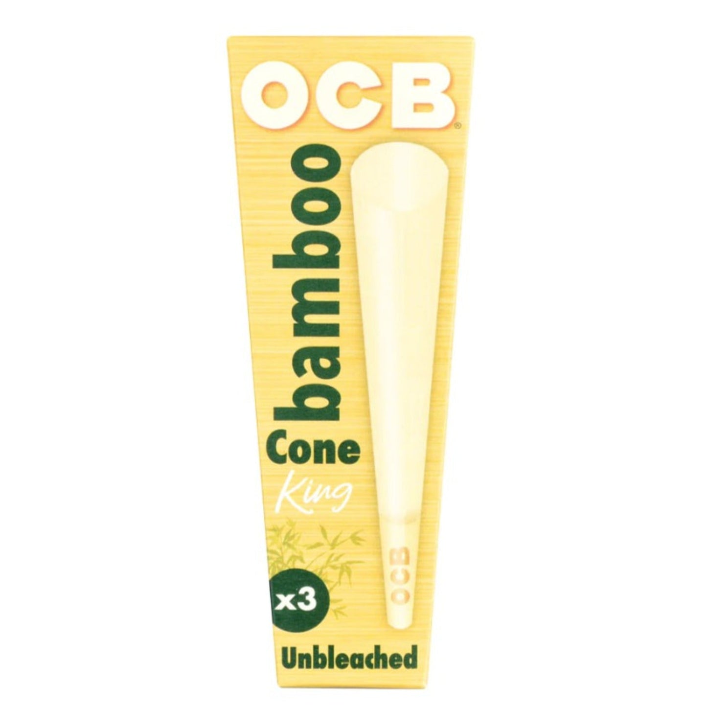 OCB Unbleached Bamboo Cones