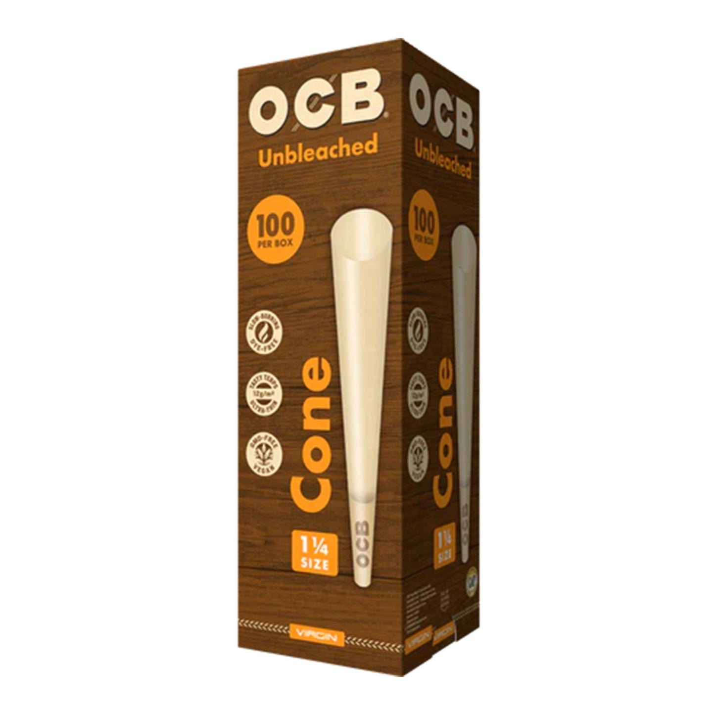 OCB Virgin 1 1/4 Cone Box