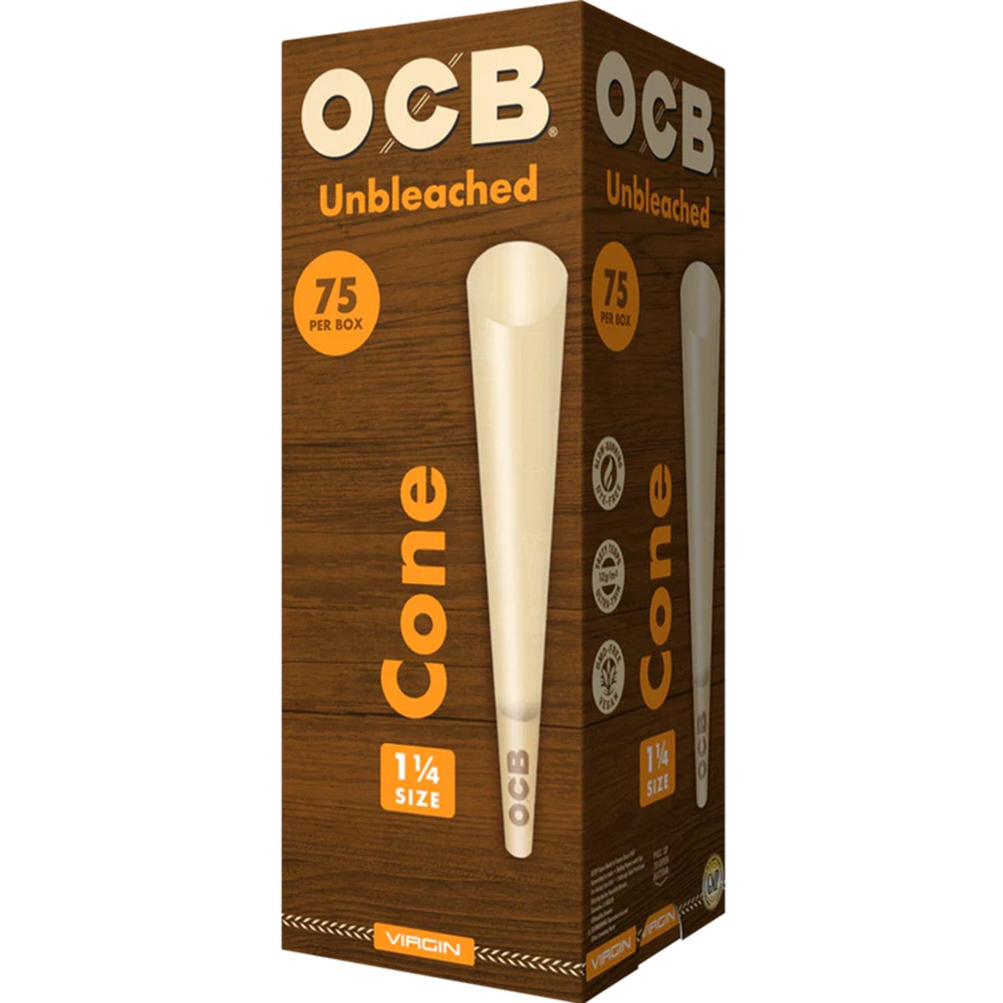 OCB Virgin 1 1/4 Cone Box