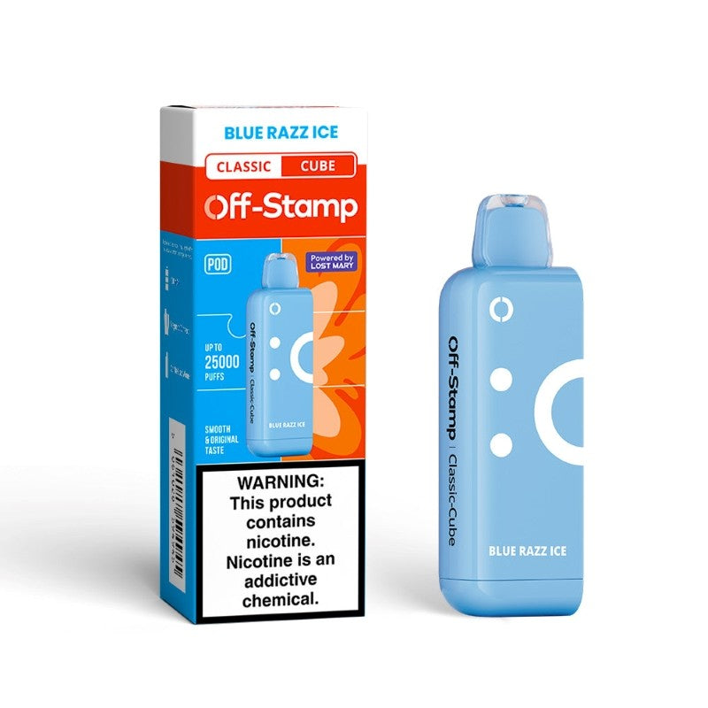 Off-Stamp Crystal Cube 35K Puffs - Blue Razz Ice